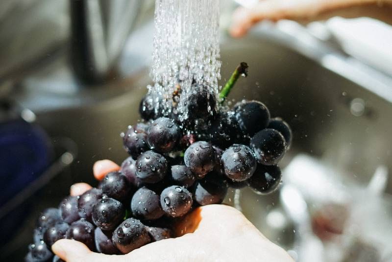 The fruit needs to be wash gently