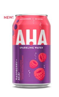 AHA new flavors: Mango + Balck Tea and Raspberry + Acai - new drinks