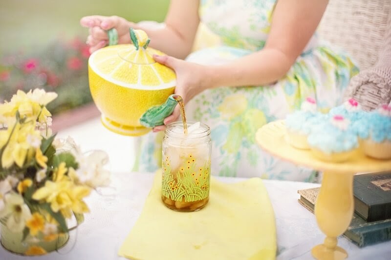 Tulsi Iced Tea - a trendy example of organic beverage