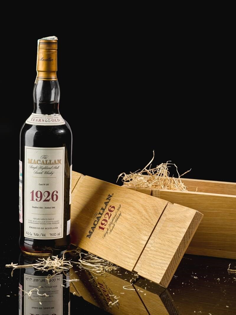 The Macallan 1926 is a rarest drink in the world