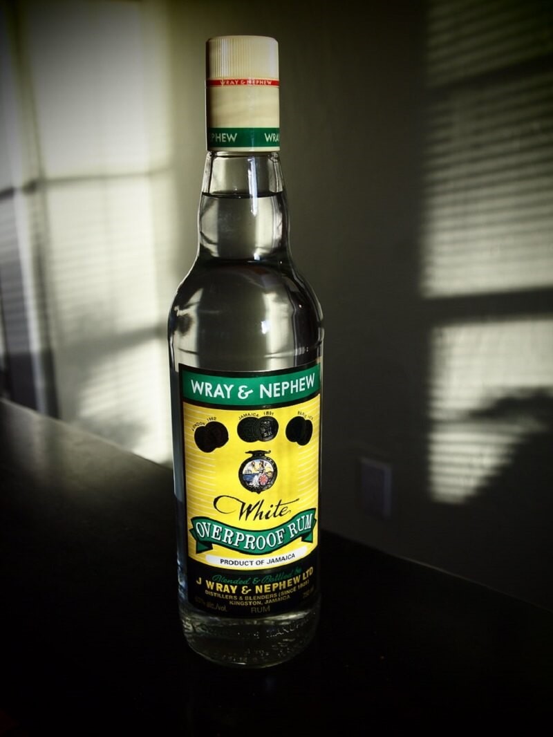 Wray & Nephew overproof white rum