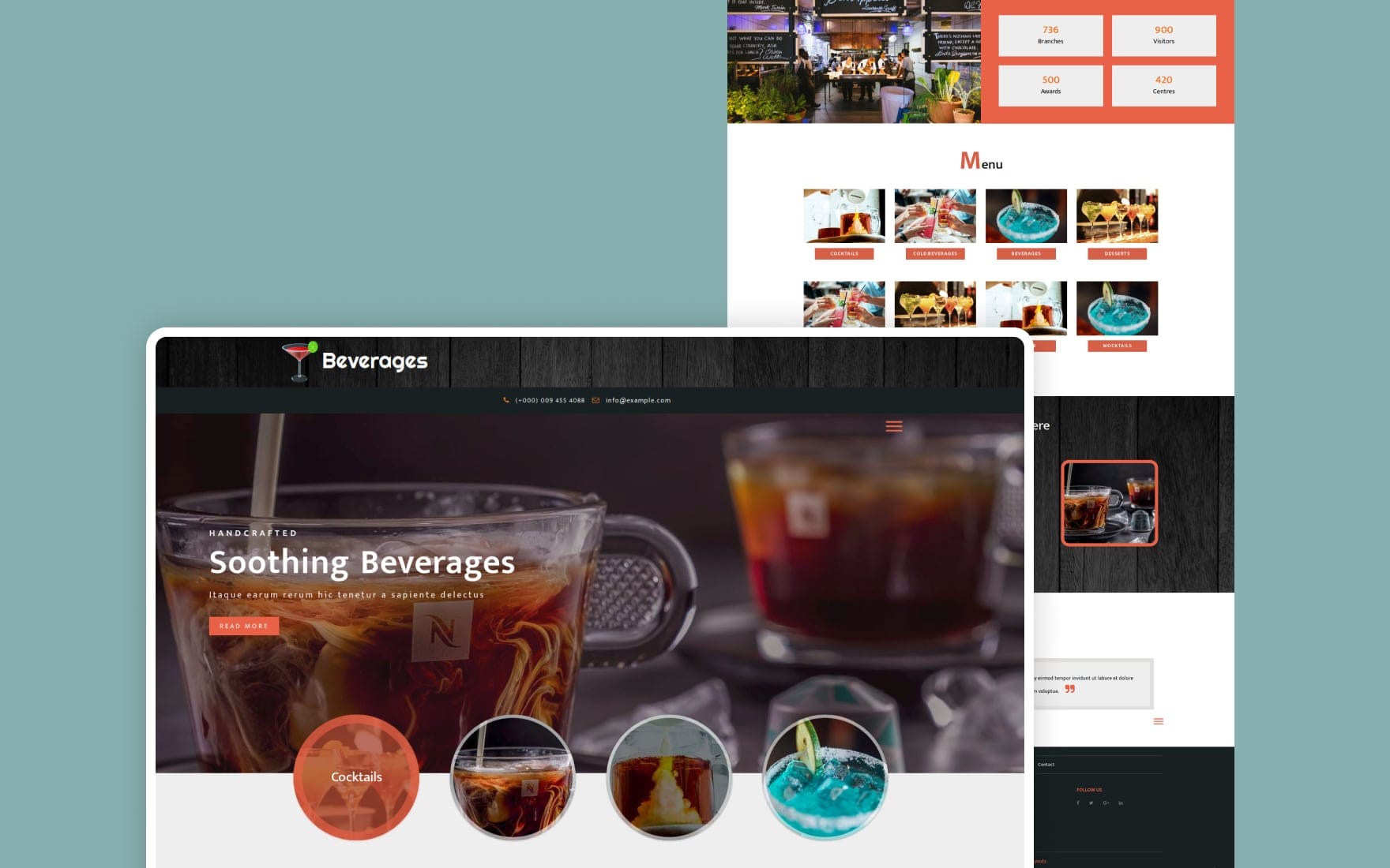 Websites act as a communication channel and a leading business tool for every business - How to start a beverage distribution company