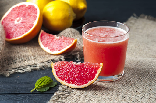 Grapefruit juice is extremely good for anti-ageing