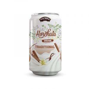 horchata white rice original flavor with cinnamon 330ml can