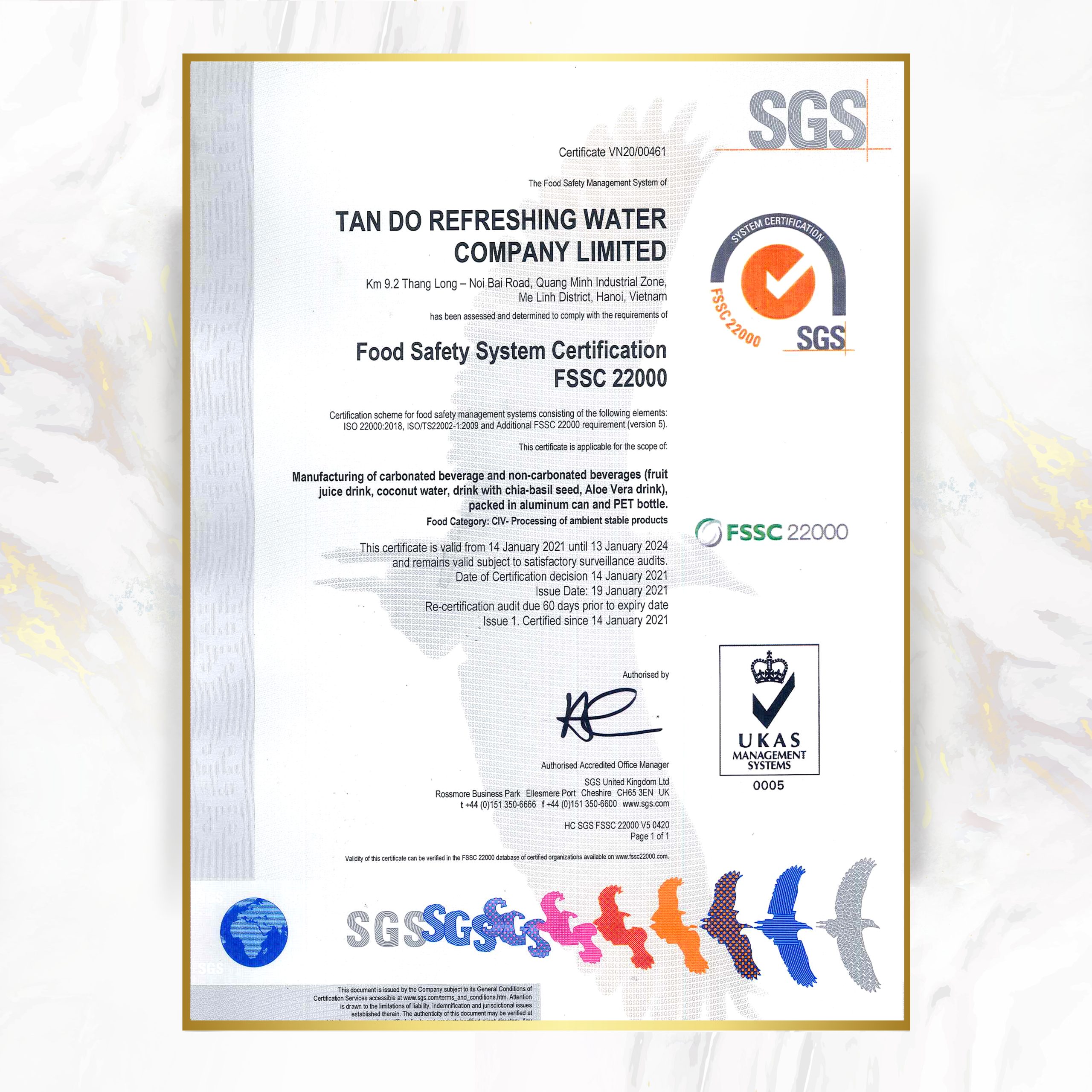 fssc-22000-certificate fssc 22000 certificate