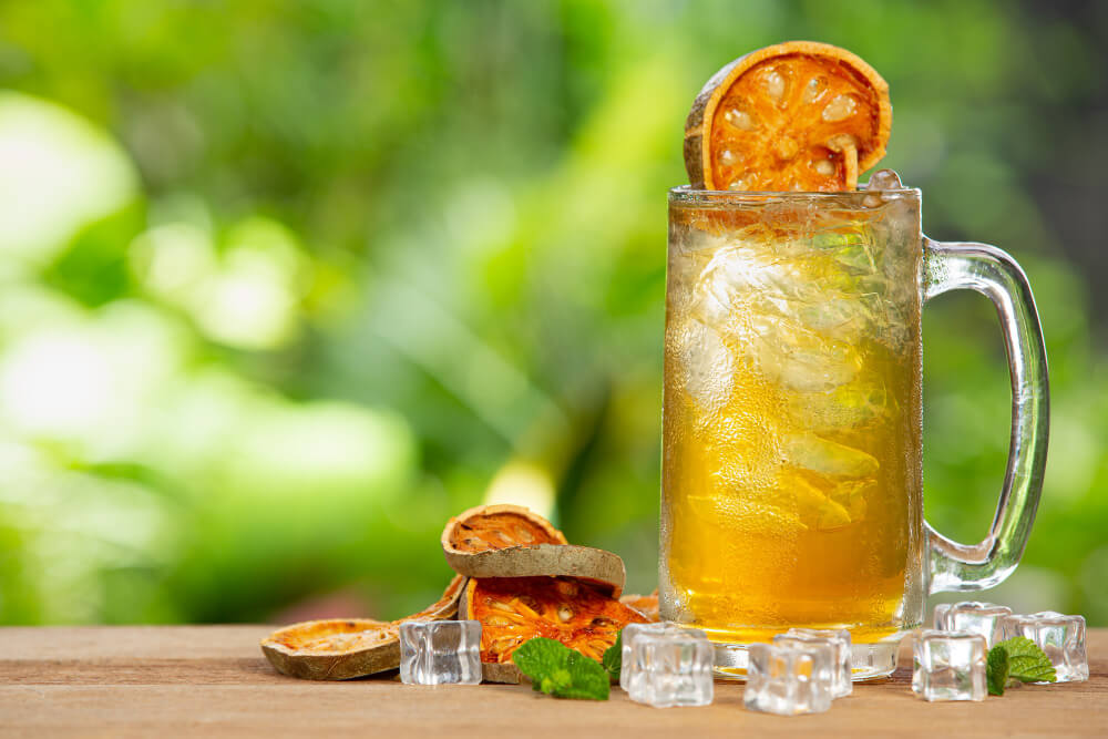 healthy tea drink