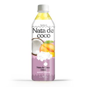 Mango juice drink with nata de coco 500ml