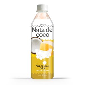 Melon juice drink with nata de coco 500ml