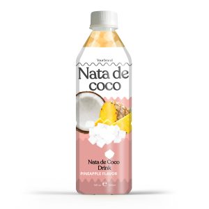Pineapple juice drink with nata de coco 500ml