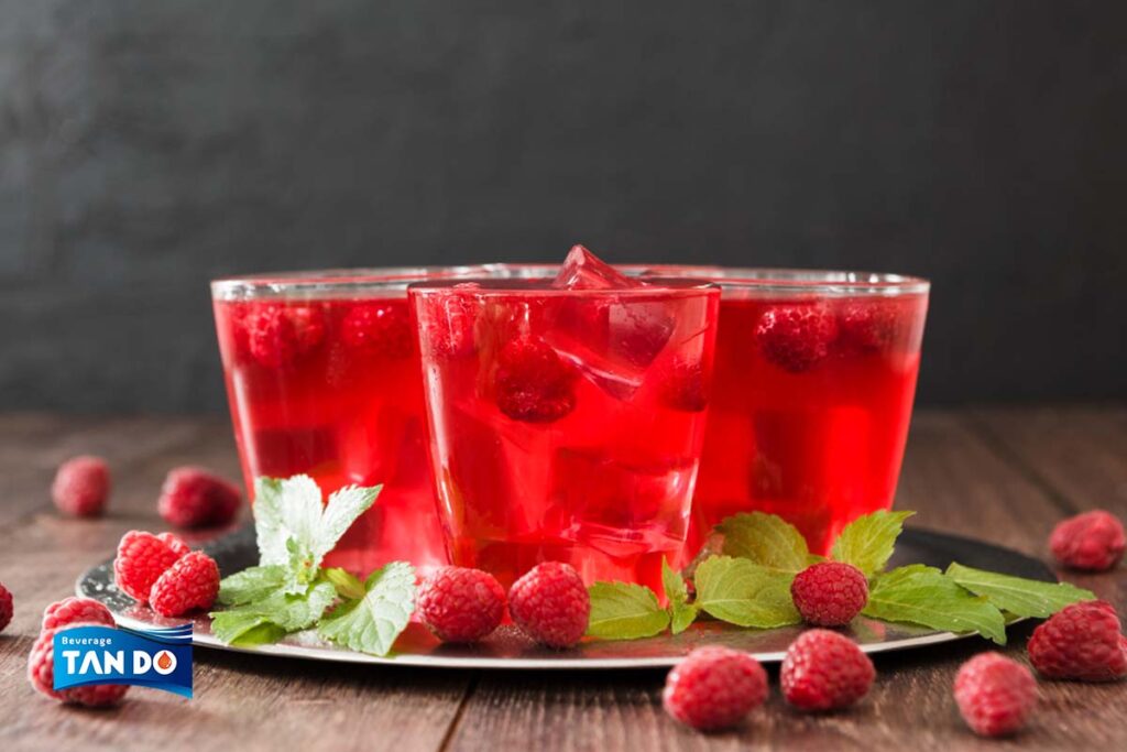 Top 10 most popular juice - Raspberry Juice