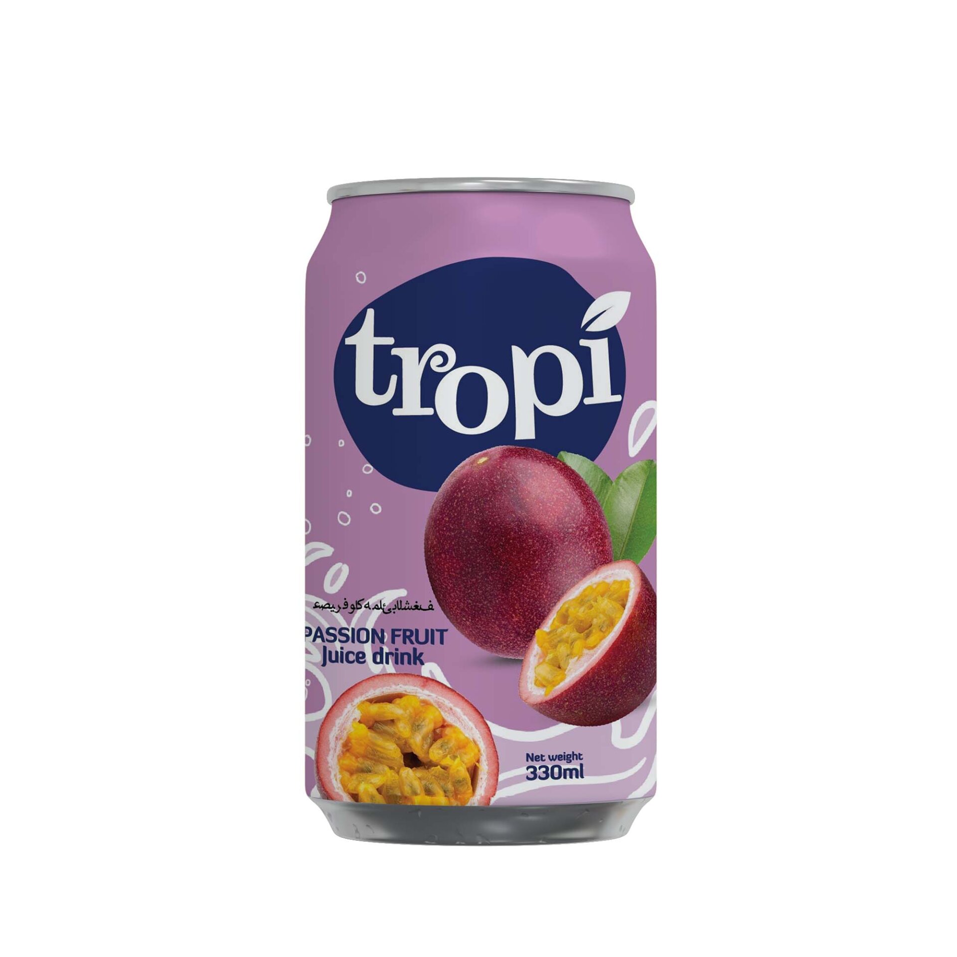 Tropi Brand Fruit Juice Drink 330mL Passion Fruit