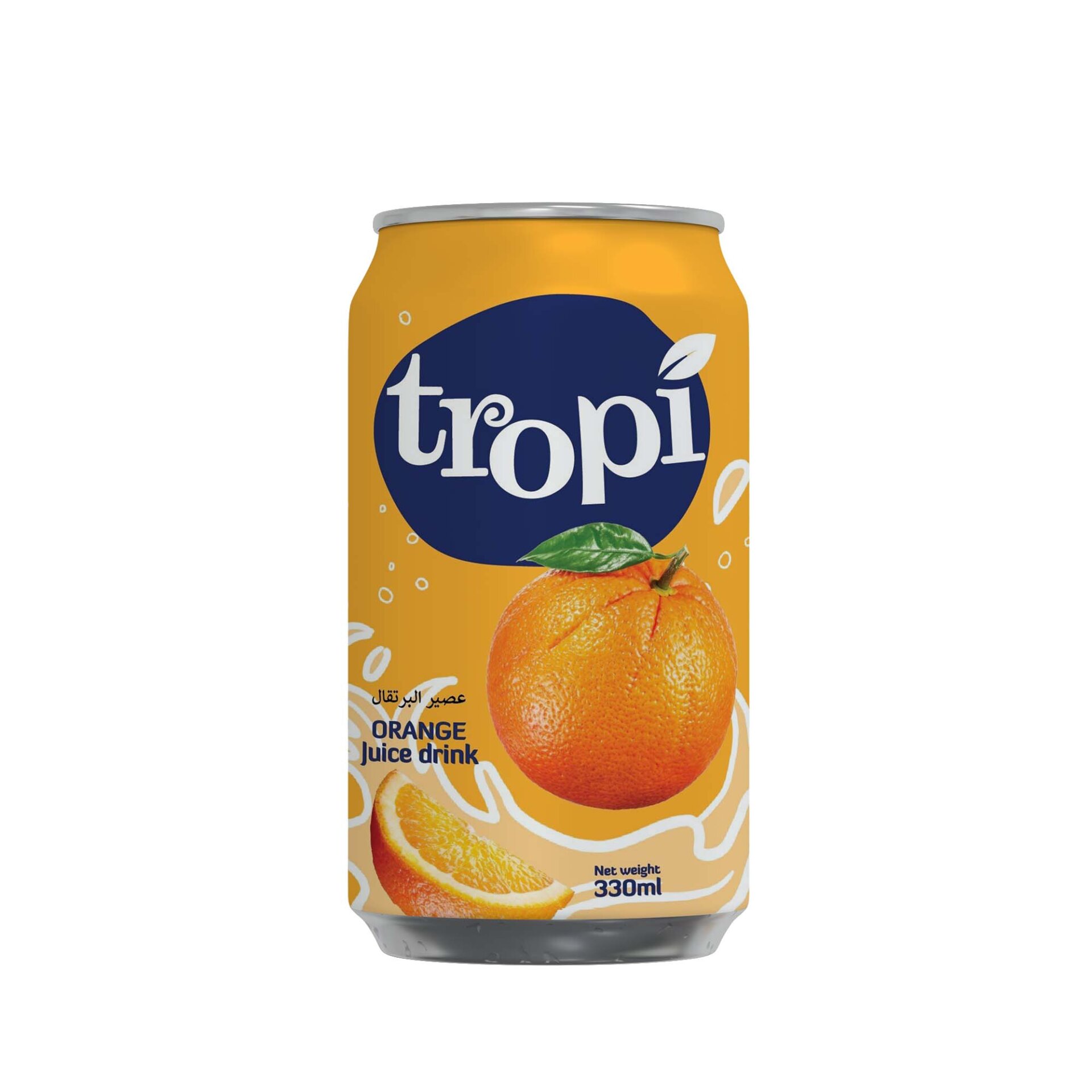 Tropi Brand Fruit Juice Drink 330mL Orange