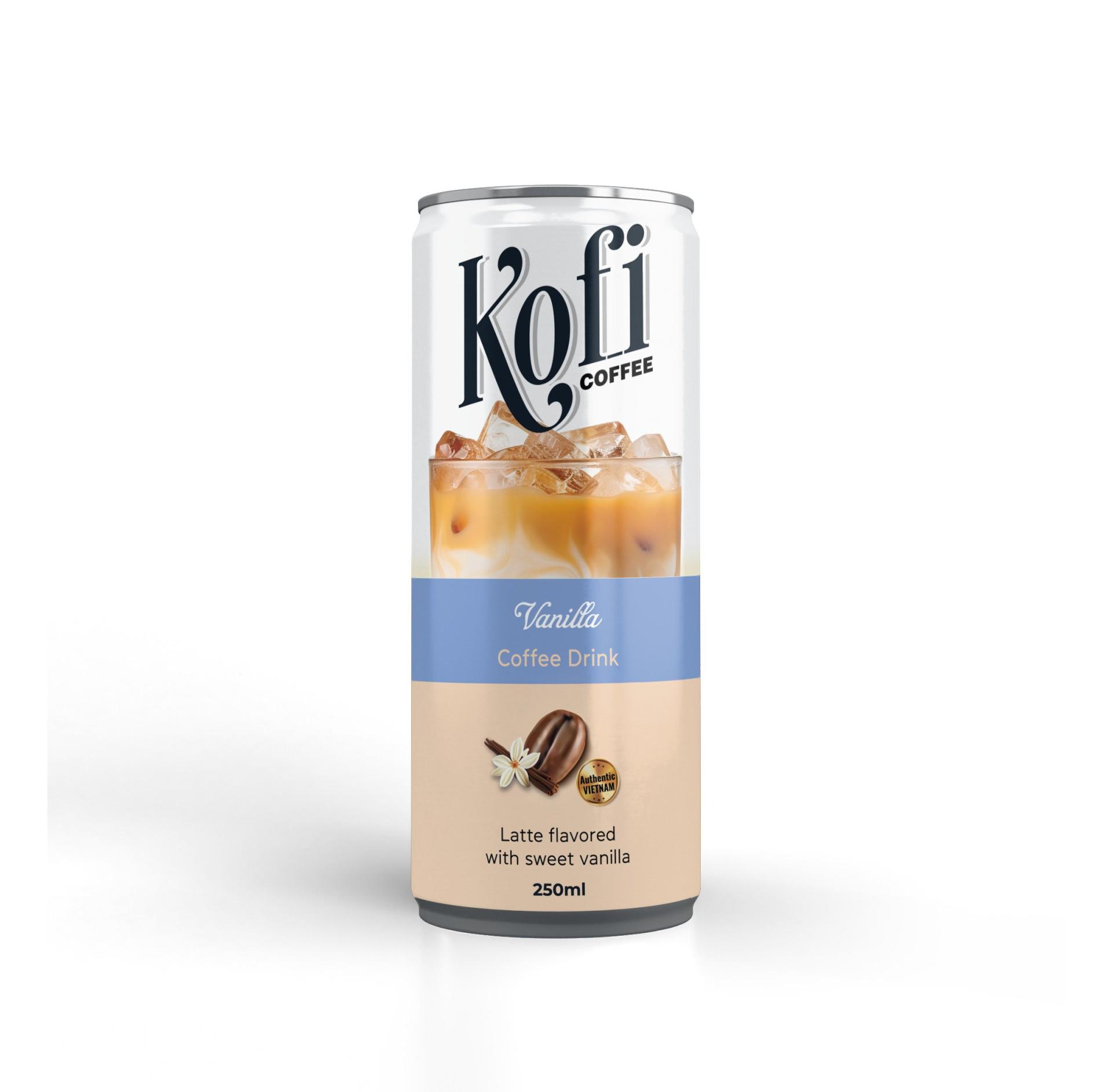 Kofi Vanilla Flavored Canned Coffee