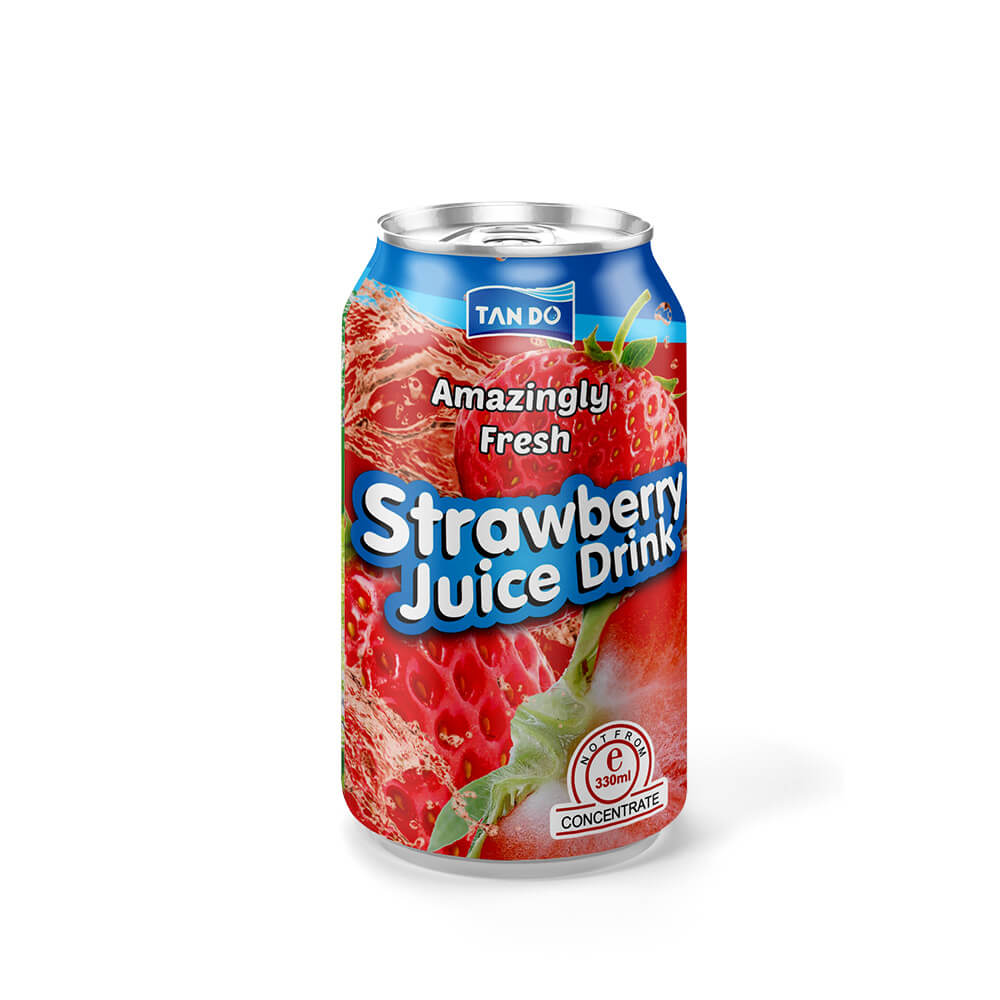 Tan Do Brand Fruit Juice Drink Strawberry