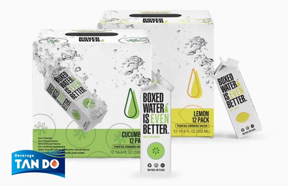 flavored water brands eco friendly packaging