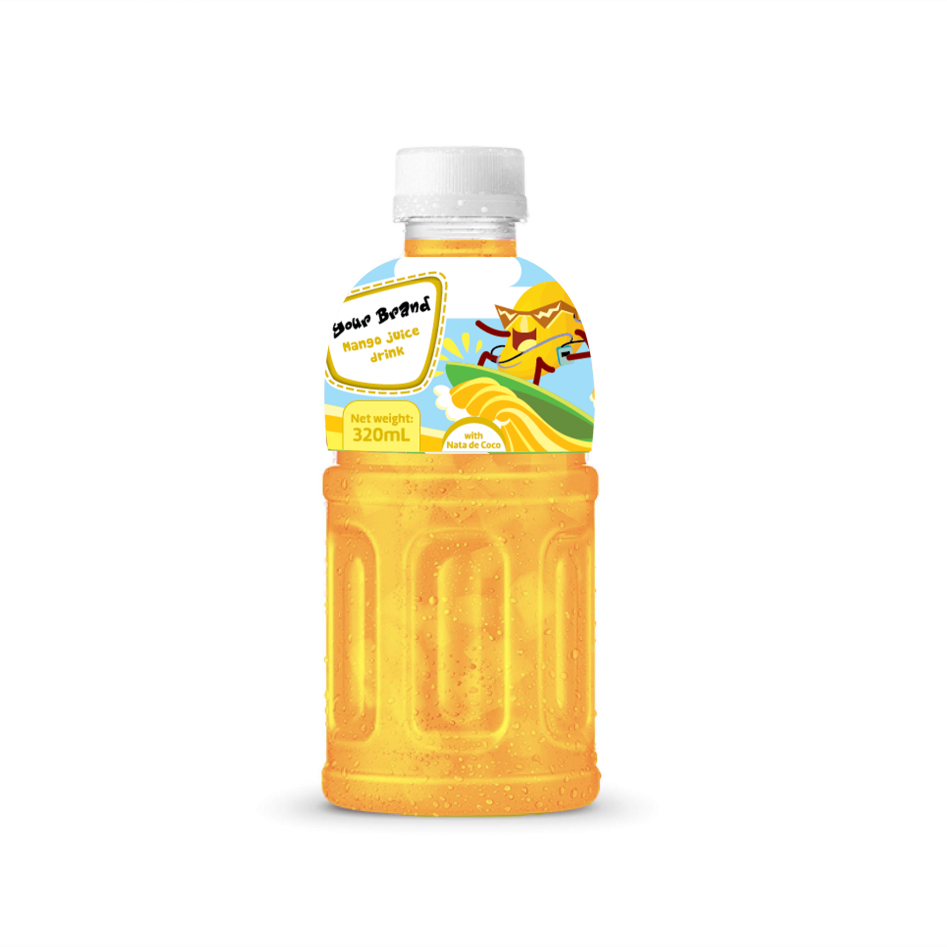 Nata de Coco Juice Drink Mango Flavor Private Label