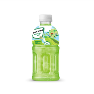 melon nata de coco jelly juice drink 320ml oem private label manufacturer
