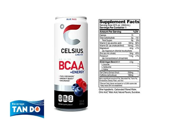 supplement fact label protein drinks