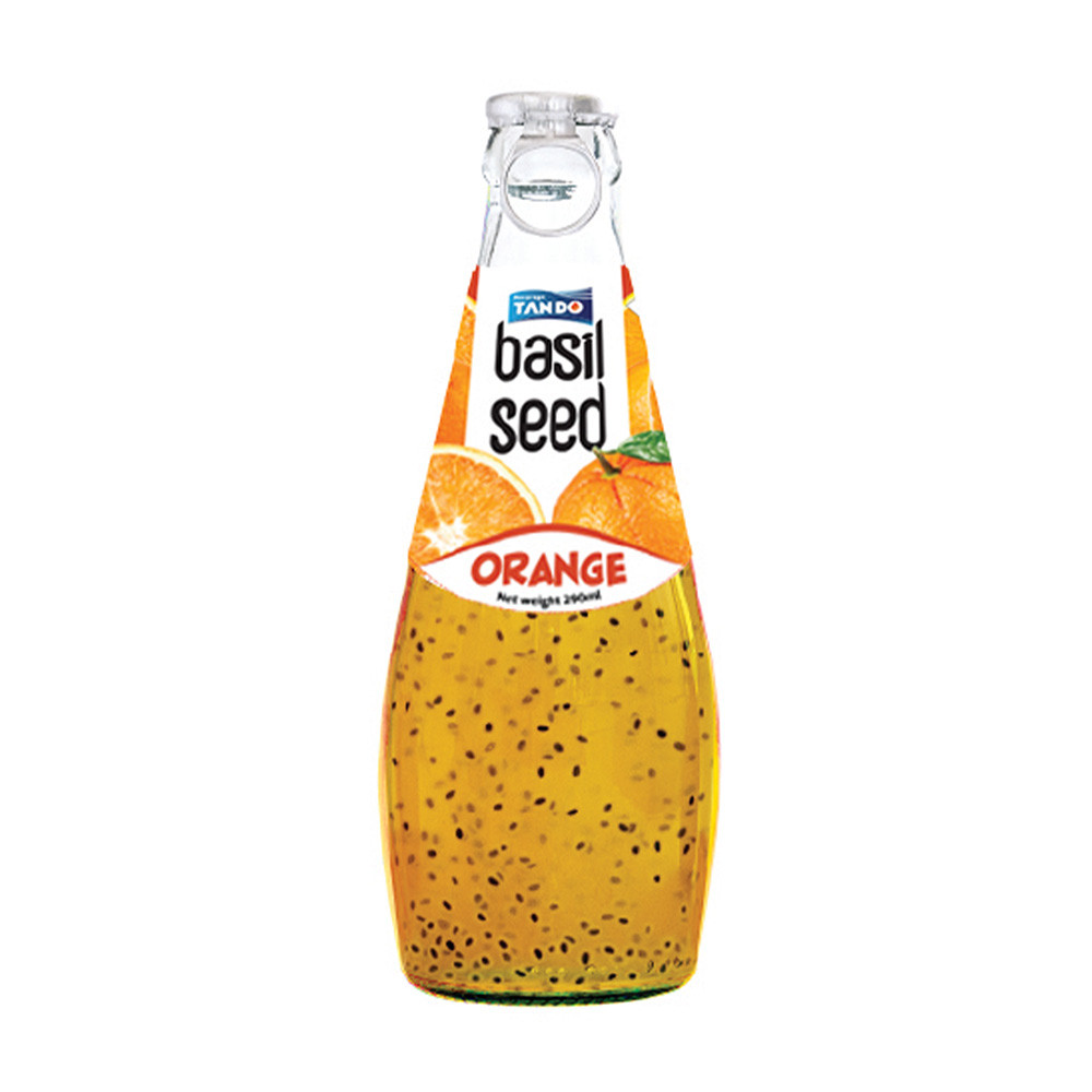 Tan Do Basil Seed Drink Orange Flavor