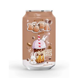 Boba bubble milk tea private label manufacturer Brown Sugar