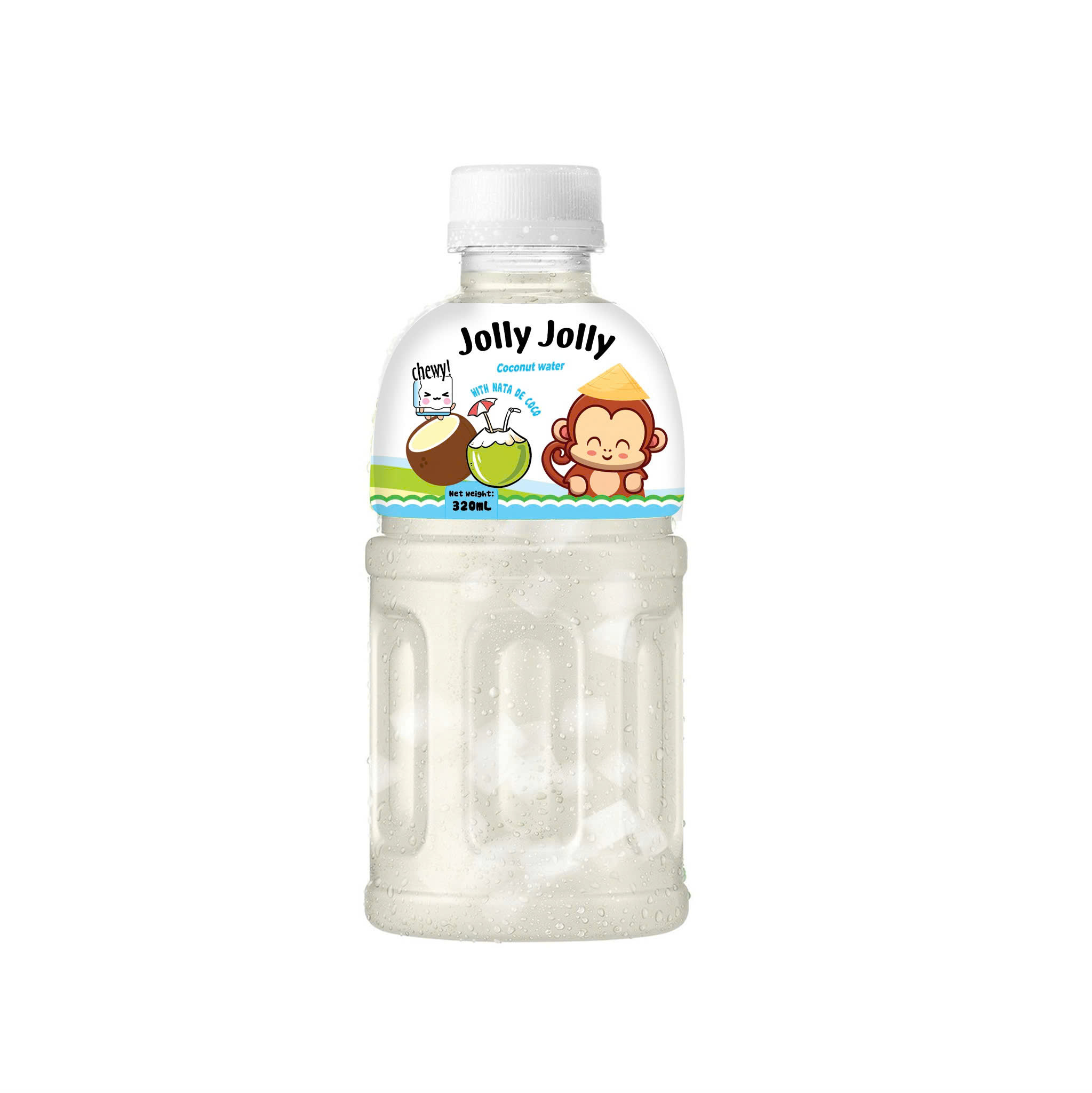 Jolly Jolly Nata de Coco Juice Drink Coconut Flavor