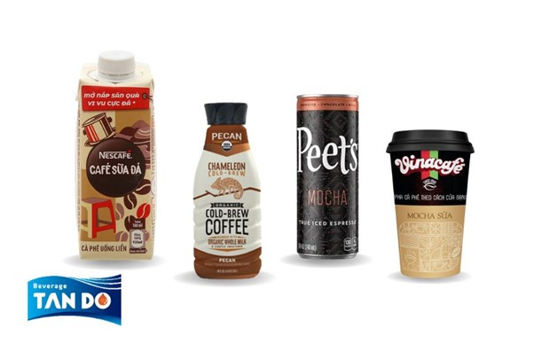 RTD coffee drinks packaging types