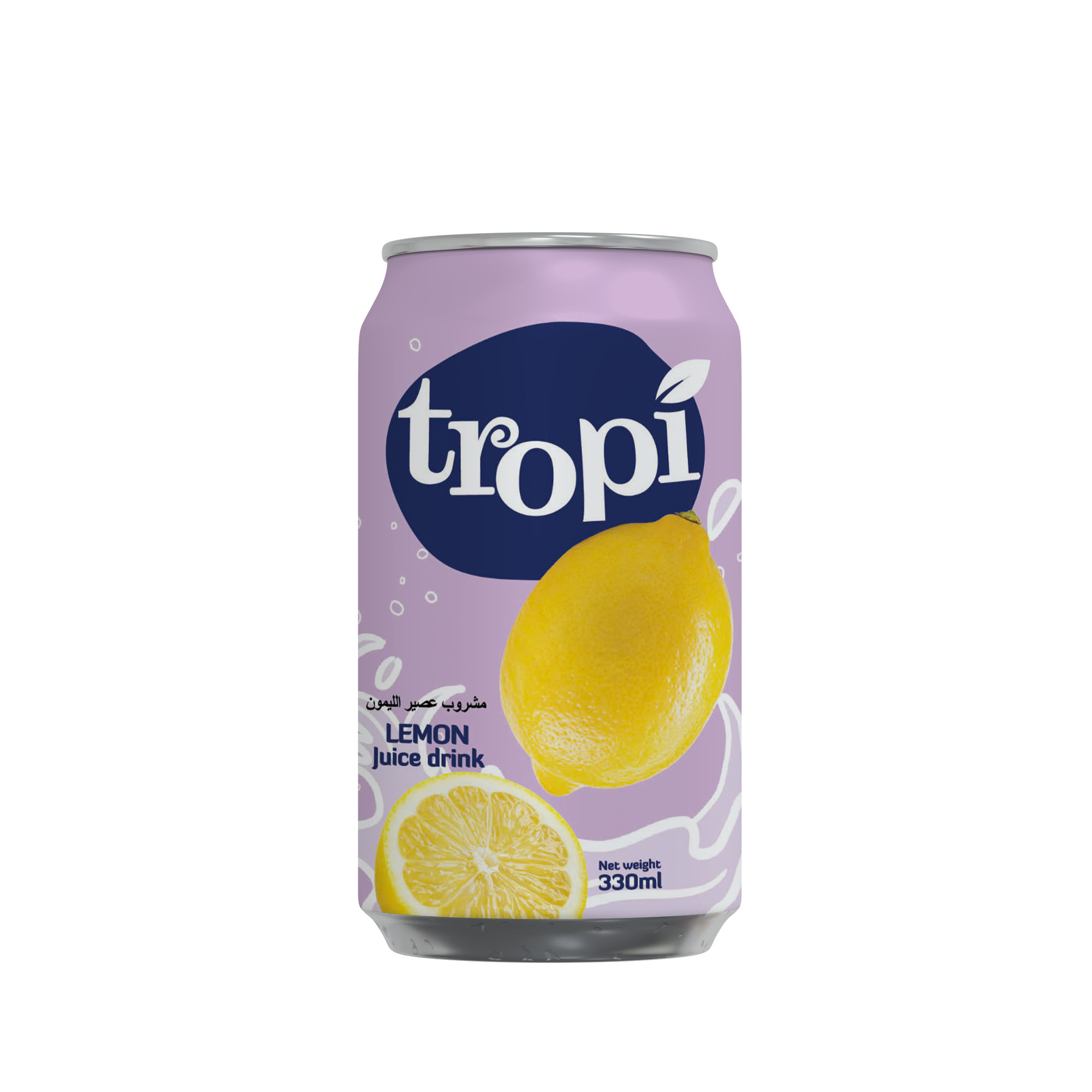 Tropi Brand Fruit Juice Drink 330mL Lemon