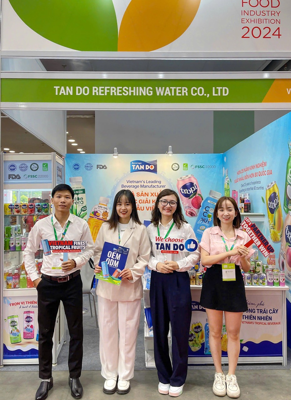 Tan Do Beverage’s Authentic Vietnamese Flavors Take Center Stage at the 2024 Vietnam Foodexpo
