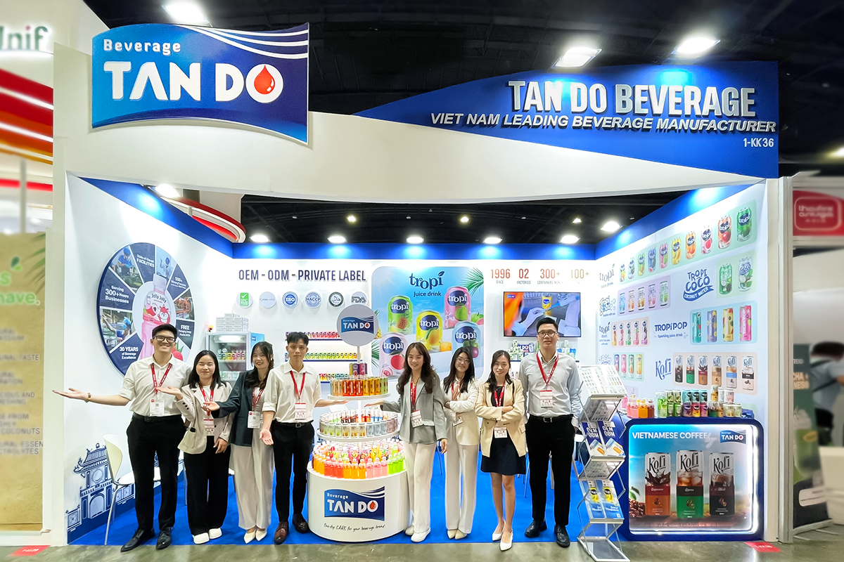 Tan Do Beverage’s Journey at THAIFEX Anuga Asia 2025: Innovation & Market Insights