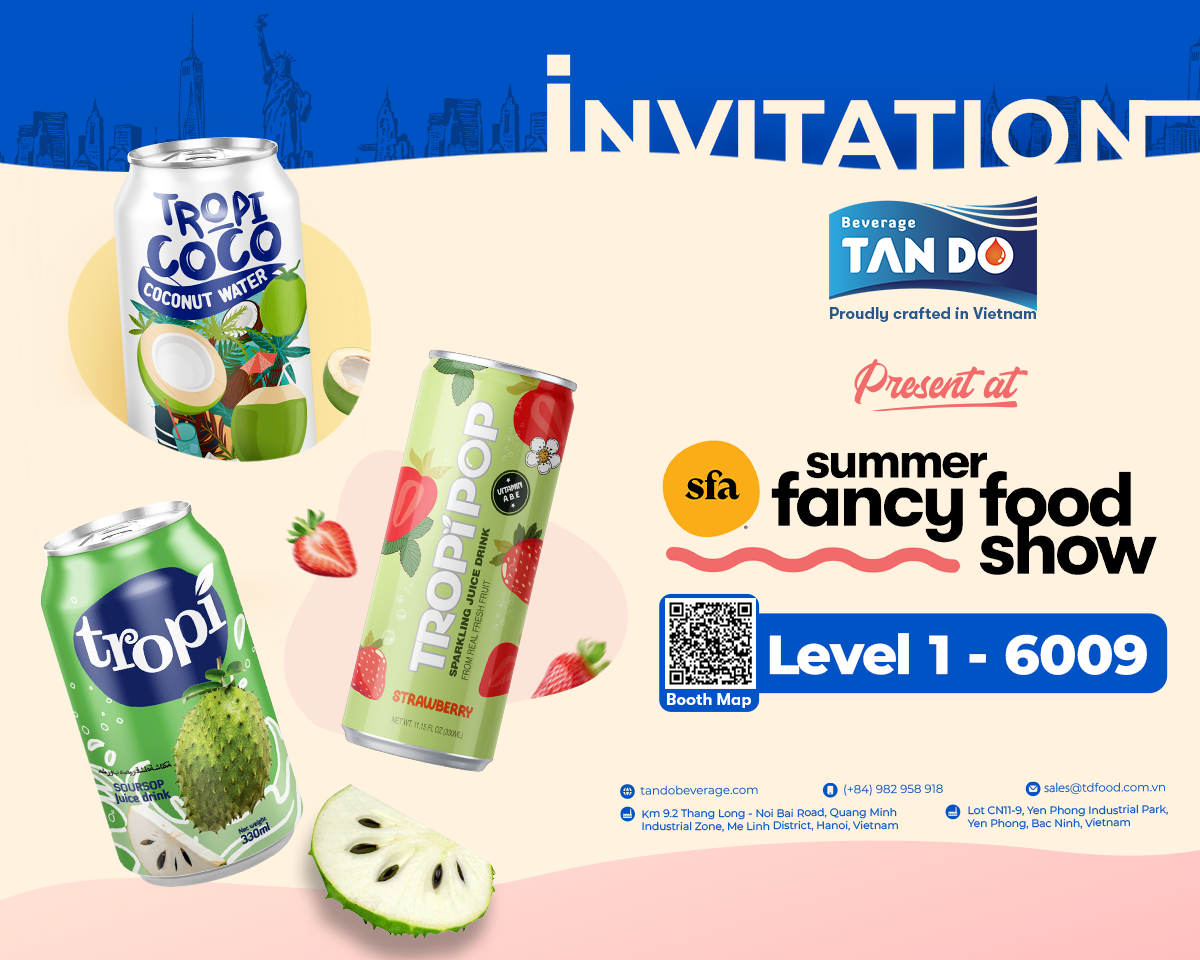 Tan Do Beverage Debuts at Summer Fancy Food Show 2025!