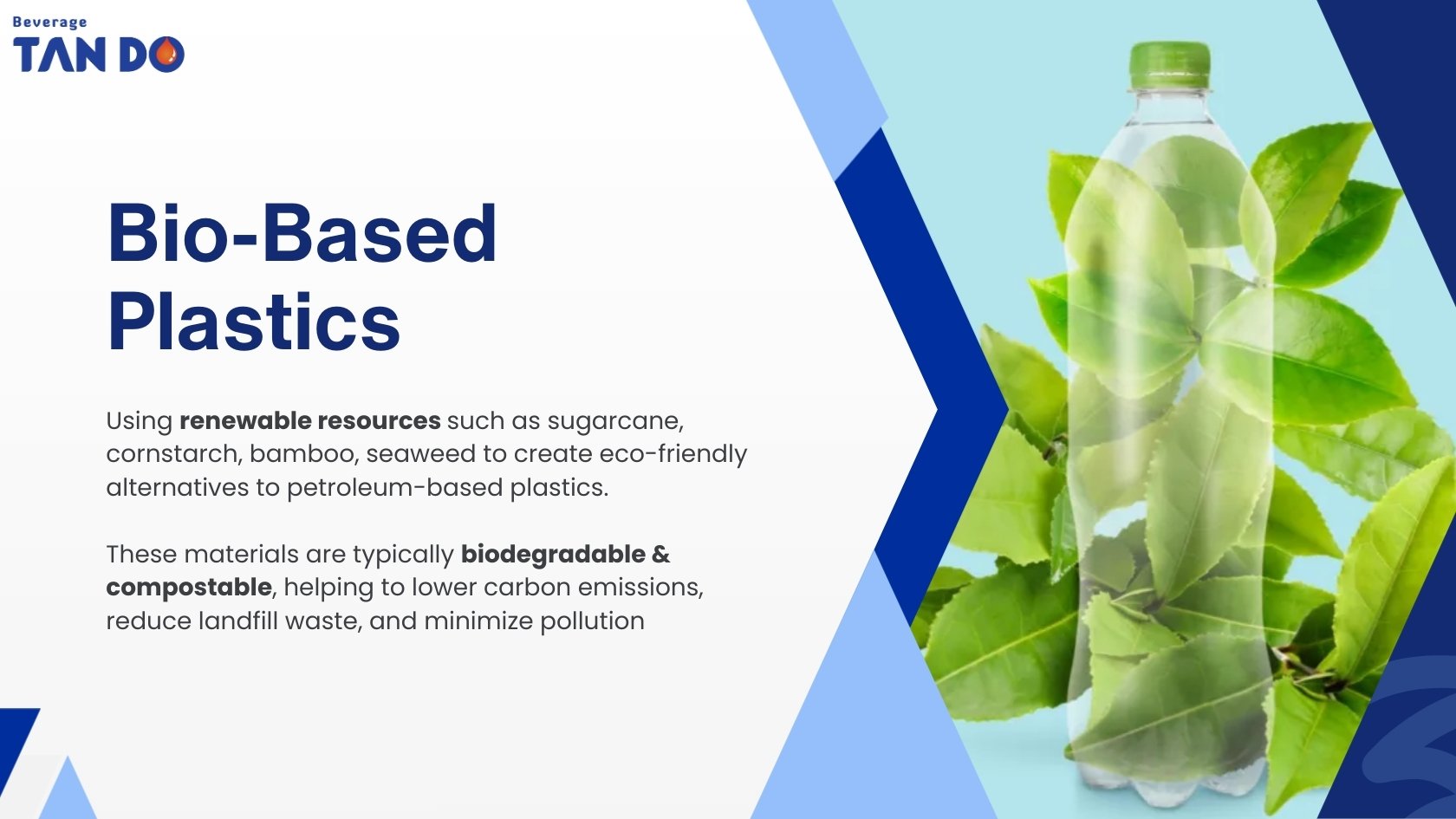 Bio-Based Plastic packaging solution