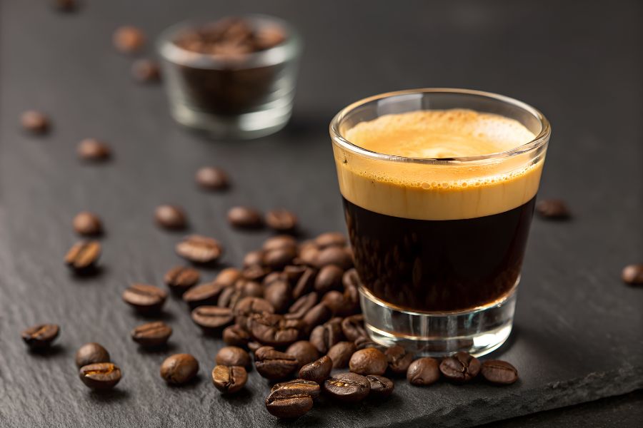 Caffeine levels