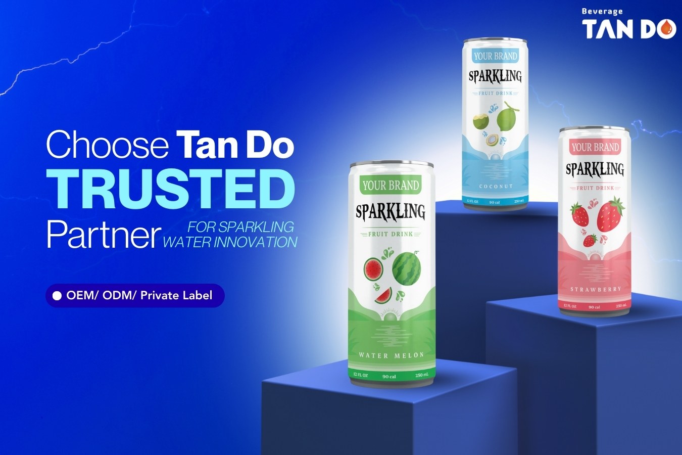 Choose Tan Do – Your trusted partner for sparkling water innovation!