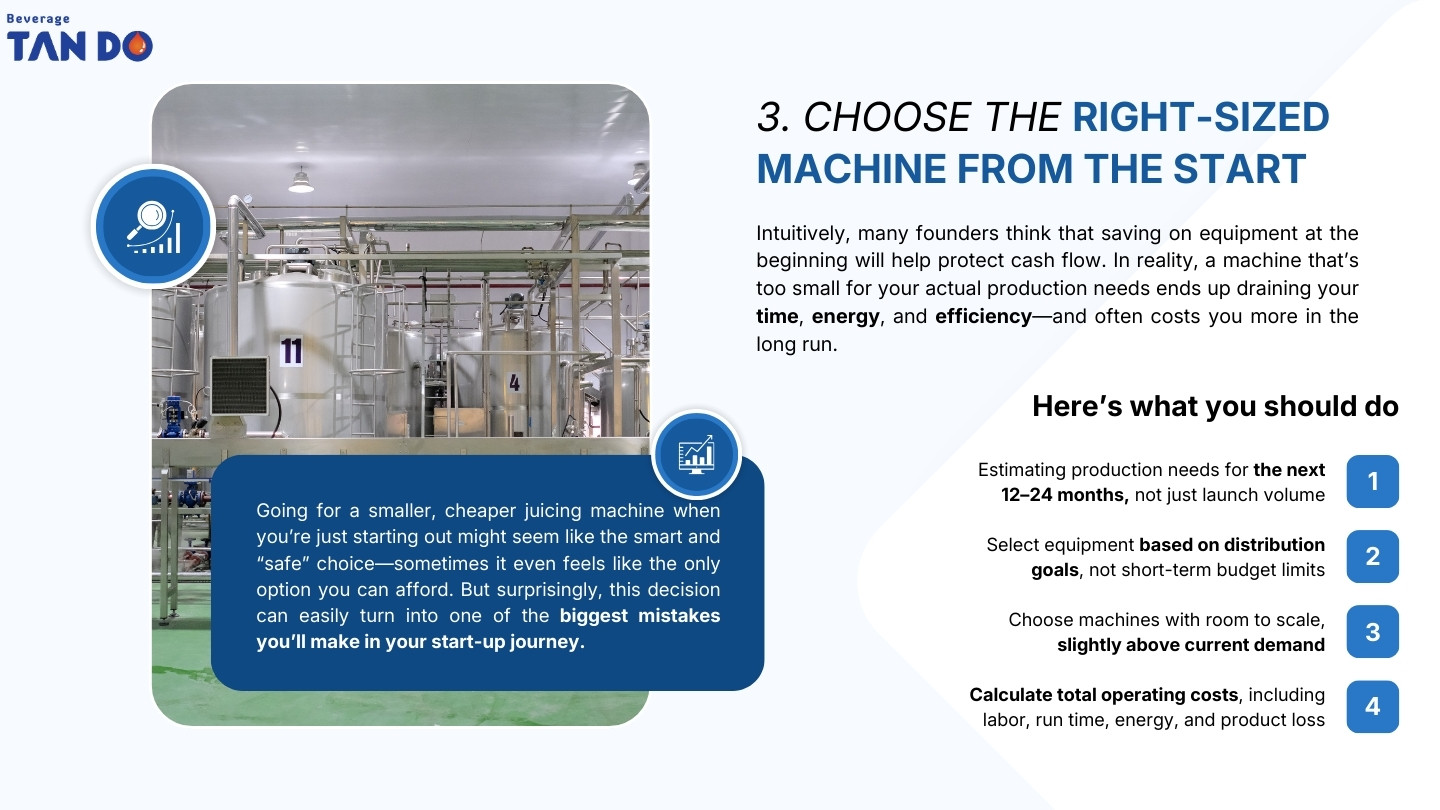 Choose the Right-Sized Machine from the Start