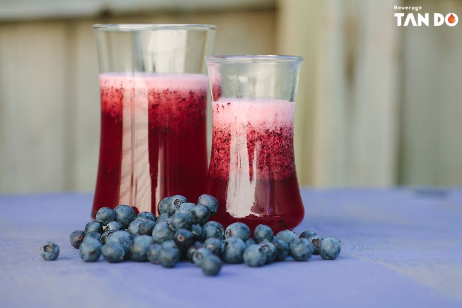 How to Make a Blueberry Juice