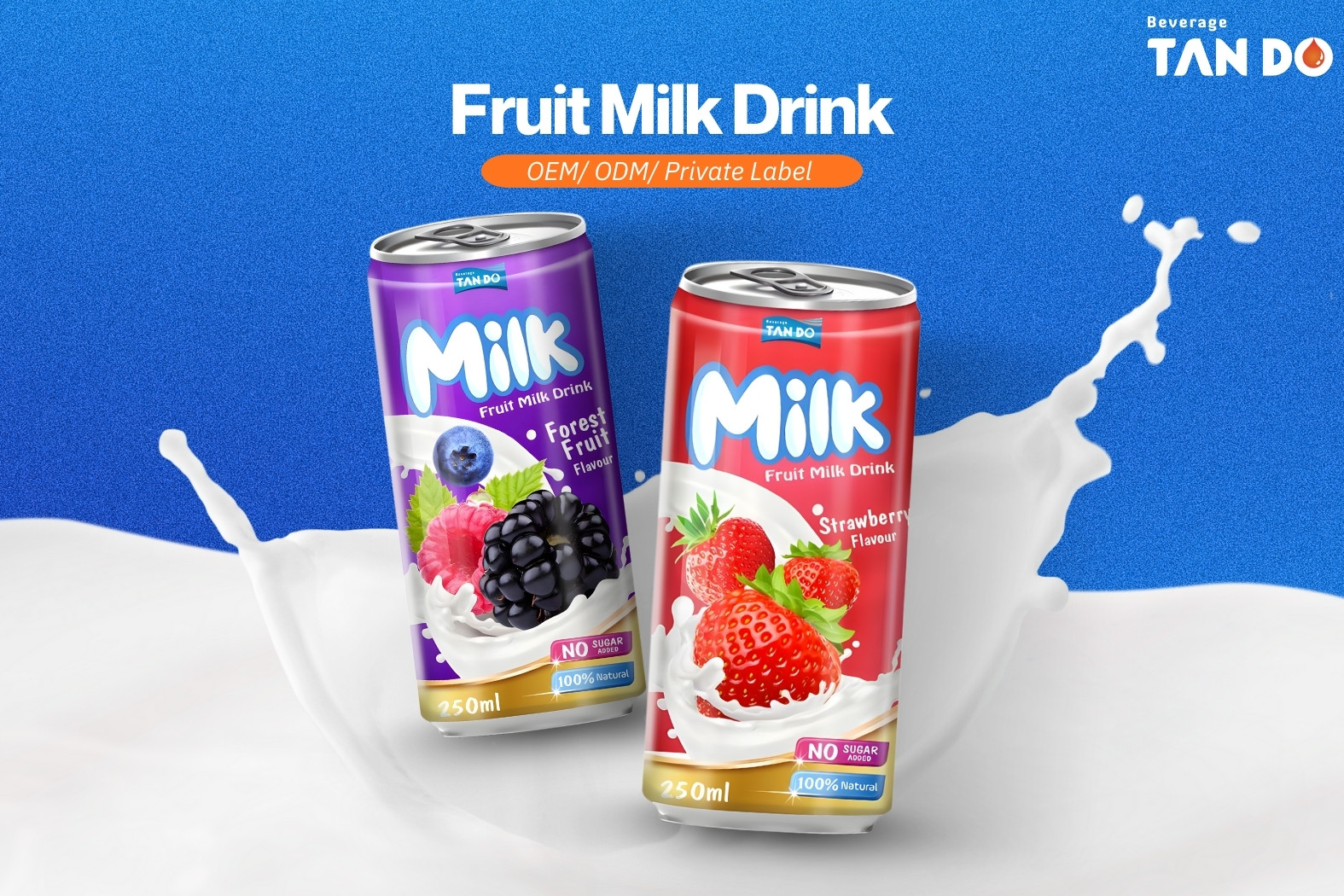 Introducing Tan Do Fruit Milk Drink