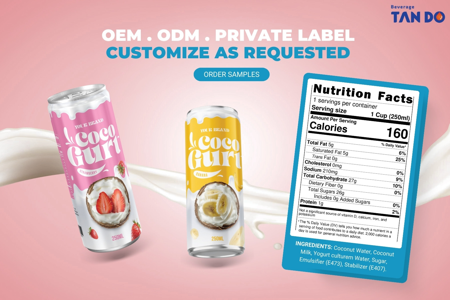 Cocogurt drink private label service