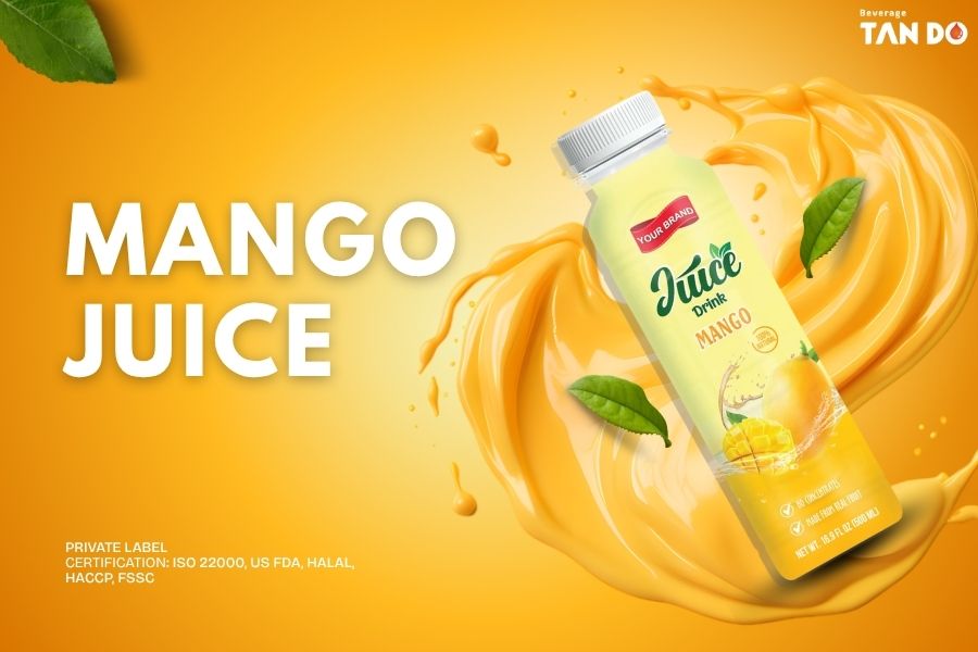 Mango tropical fruit juice -Tando Beverage Private Label