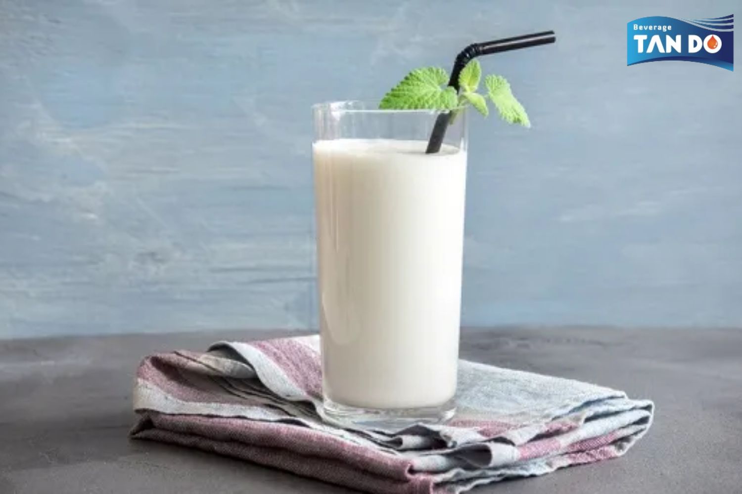 Plain yogurt drinks
