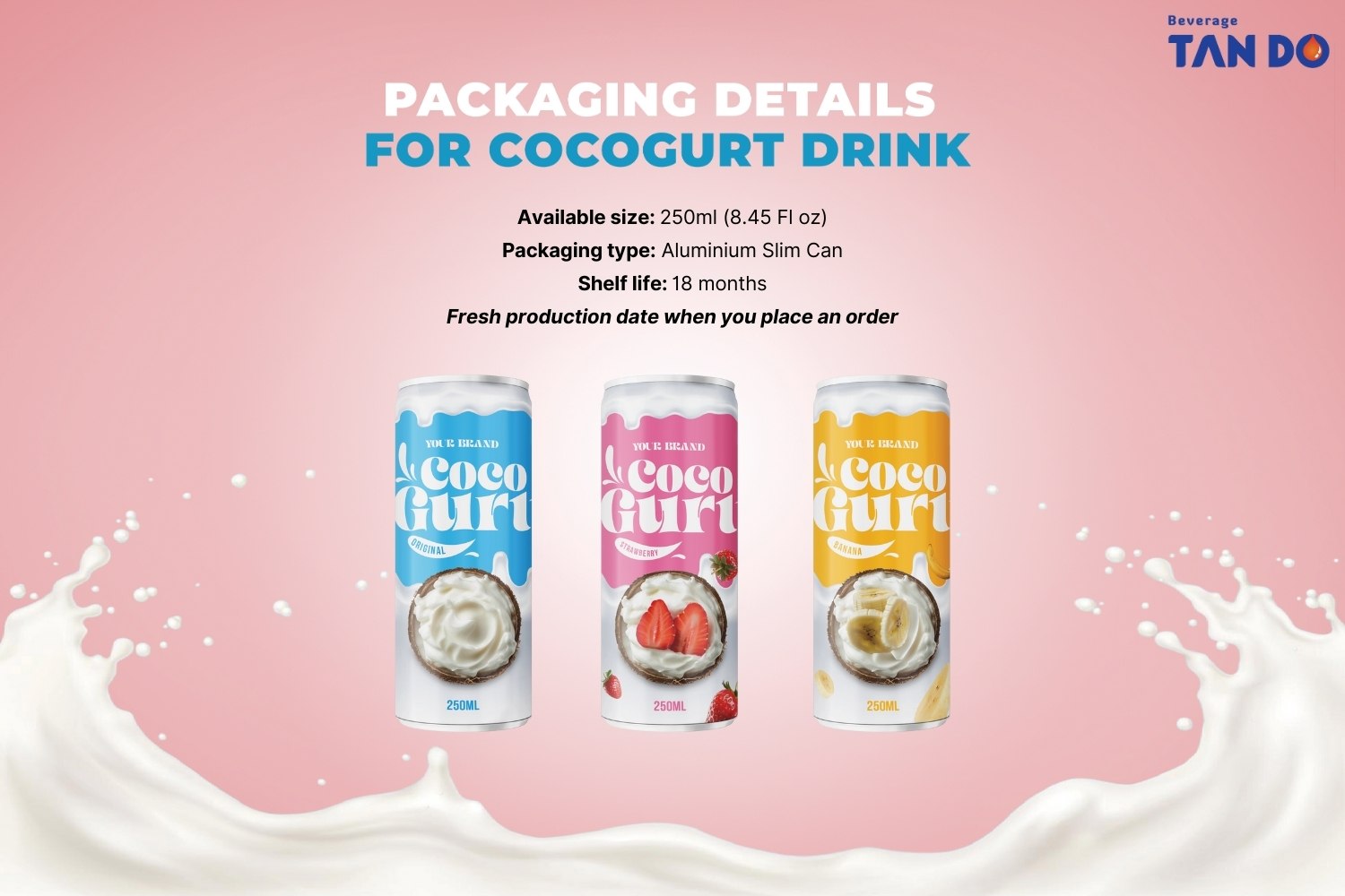 Packaging Cocogurt drink