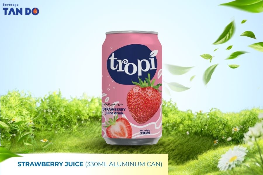 Strawberry Fruit Juice Drink Tan Do