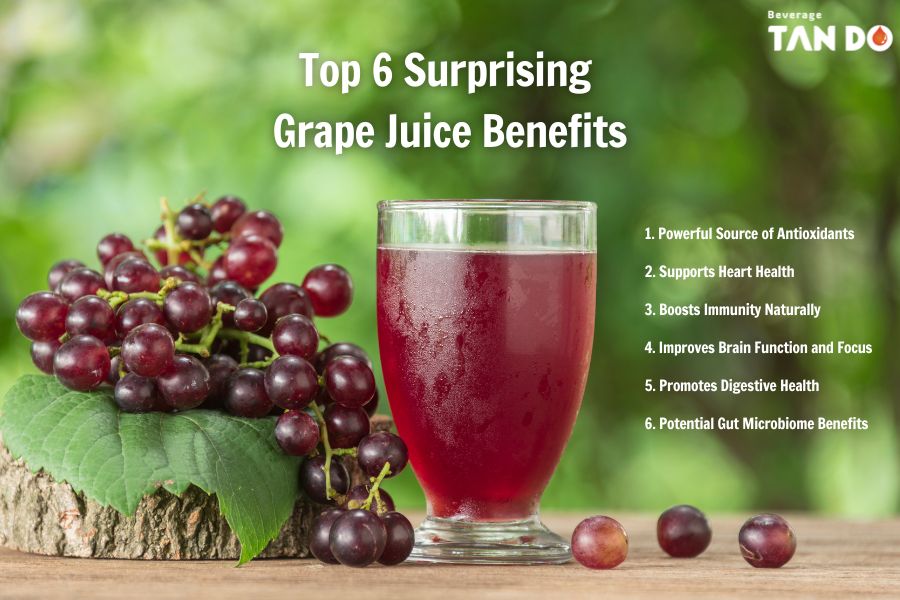 Top 6 Surprising Grape Juice Benefits You Should Know